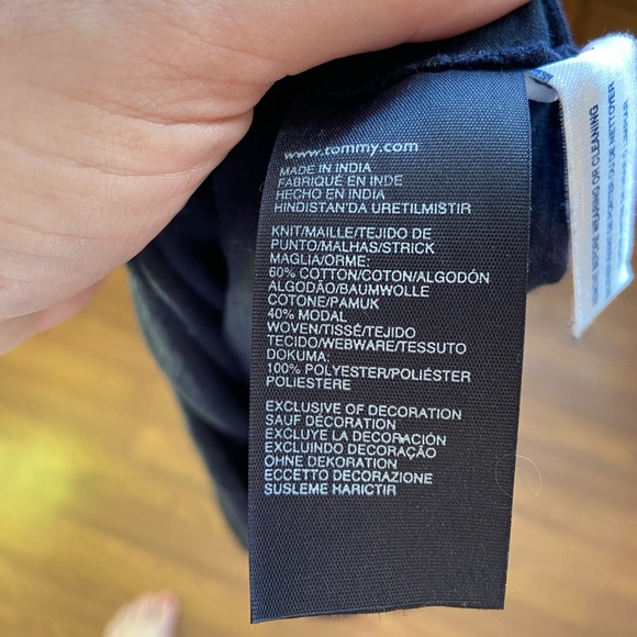 Tommy - Navy Women's Top XL - Picture 3 of 3